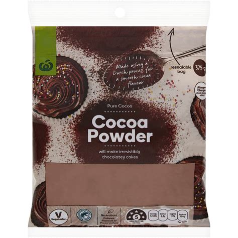 dutch cocoa powder woolworths.